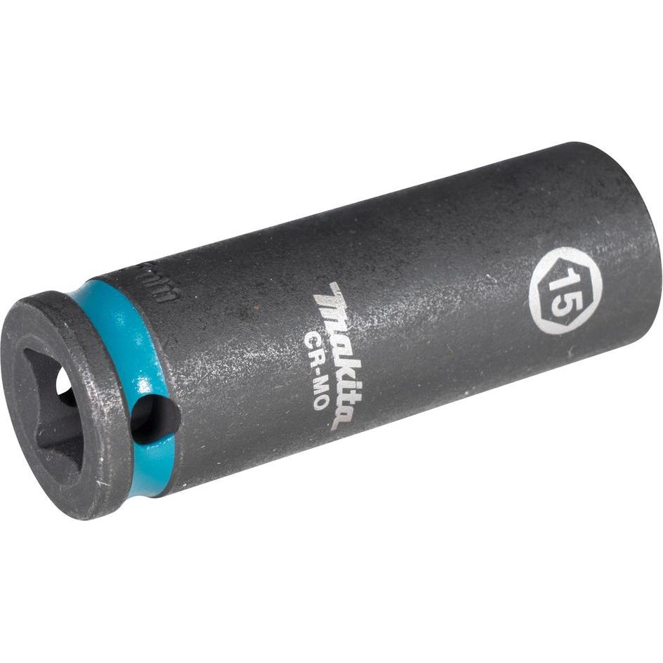 Makita, Chiave a bussola + esagonale, Chiave a bussola SW15 Impact Nero