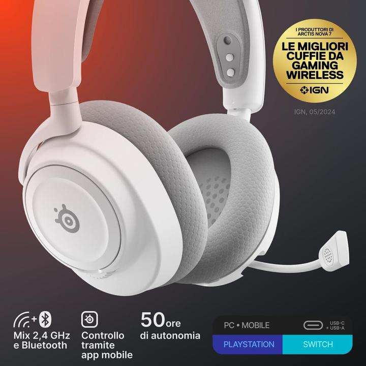 Immagine prodotto SteelSeries Arctis Nova 7 Gen 2 (Senza fili)