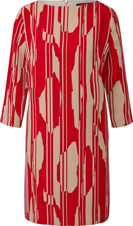 Produktbild Comma Kleid Crêpe-Kleid mit Allover-Print (36)