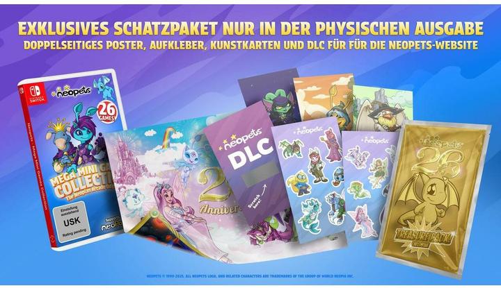 Produktbild Neopets - Mega Mini Games Collection SWITCH D1 (Switch, DE)