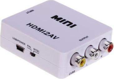 Immagine prodotto JTI Adattatore video da HDMI ad AV - Bianco