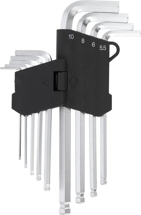 Image du produit Toya HEX KEY W. BALL SET 9PCS 210MM CrV