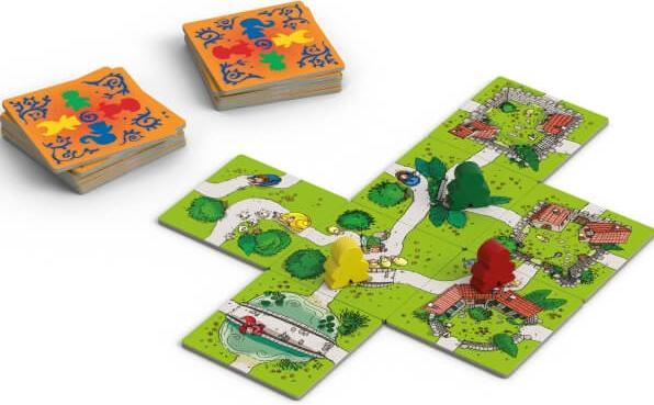 Produktbild Hans im Glück Carcassonne Junior (Deutsch, 2 - 4 Spieler)