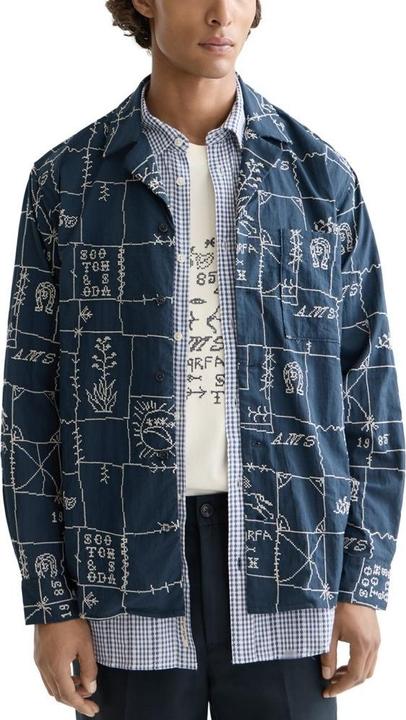 Produktbild Scotch & Soda Durchgesticktes Hemd (XL)