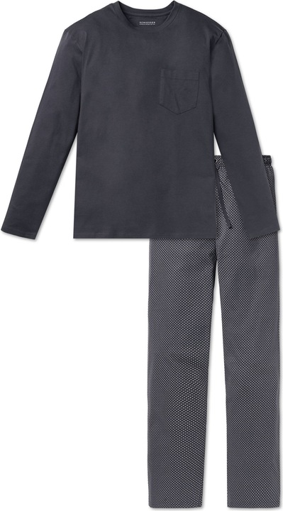 Schiesser Pyjama Casual Bequem sitzend
