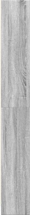 Produktbild vidaXL Bücherregal Regal Standregal Büroregal Aufbewahrungsregal Grau Sonoma (80 x 24 x 176 cm)