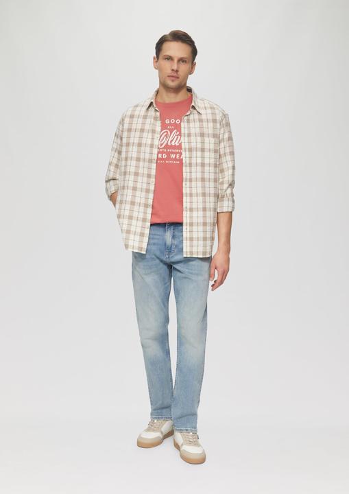 Produktbild S.Oliver T-Shirt Baumwoll-T-Shirt mit Frontprint (M)