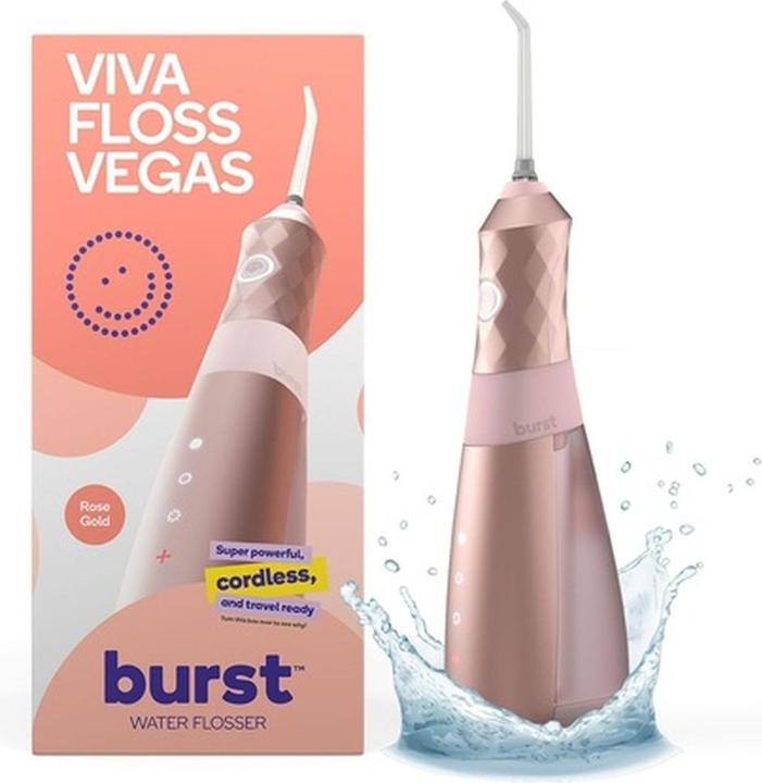 Hairburst Burst Cordless Water Flosser for Teeth Cleaning and Plaque Removal