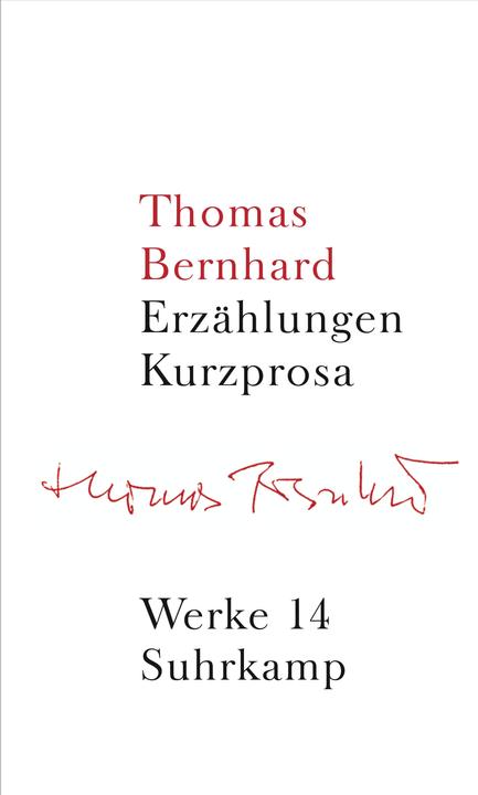 Produktbild Werke in 22 Bänden (Band 14): Werke in 22 Bänden (Deutsch, Thomas Bernhard, 2003)