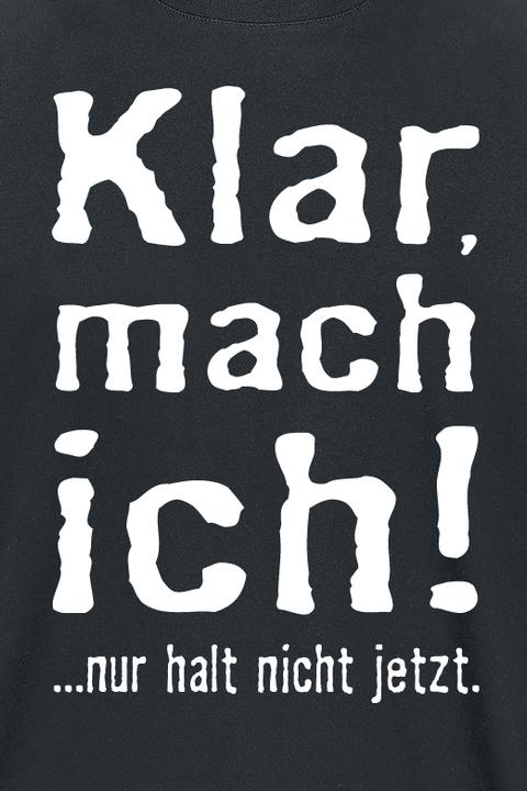 Produktbild Gaming-Sprüche Klar, mach ich! (M)