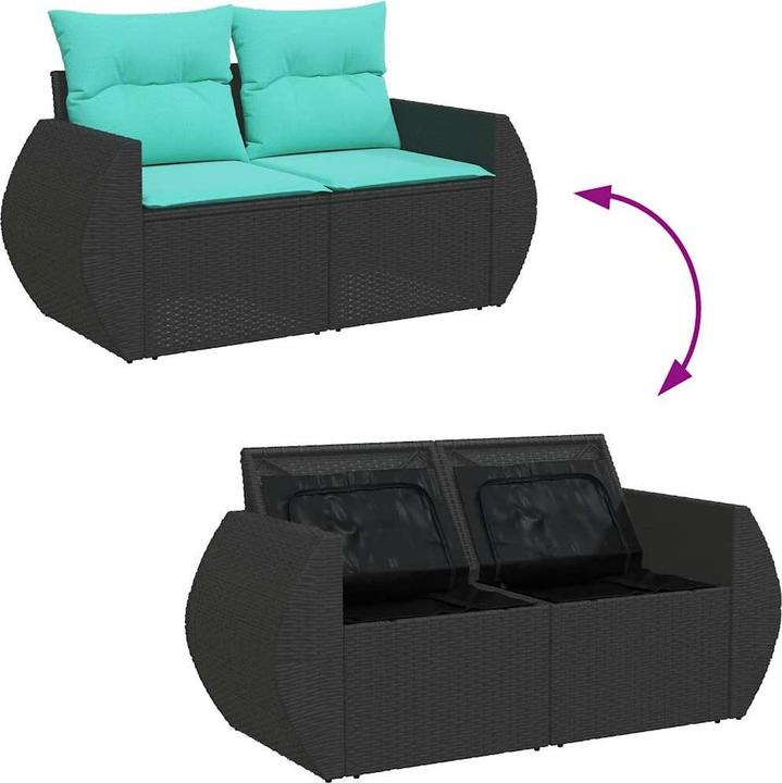 Produktbild vidaXL Garten Sofagarnitur