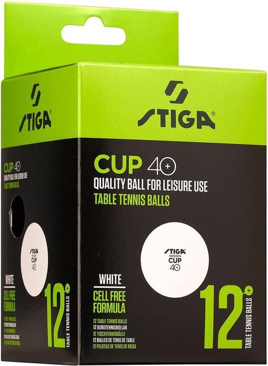 Immagine prodotto Stiga Table Tennis Ball Cup 12-Pack ABS White (12 pz.)