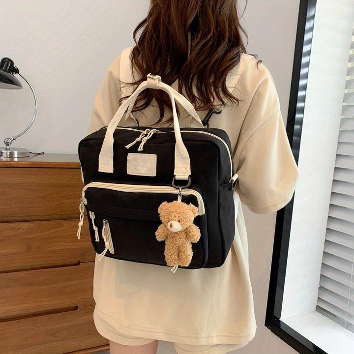 Actual product image Only-Bags.Store Large capacity multifunctional backpack with multiple pockets, multifunctional backpack handbag