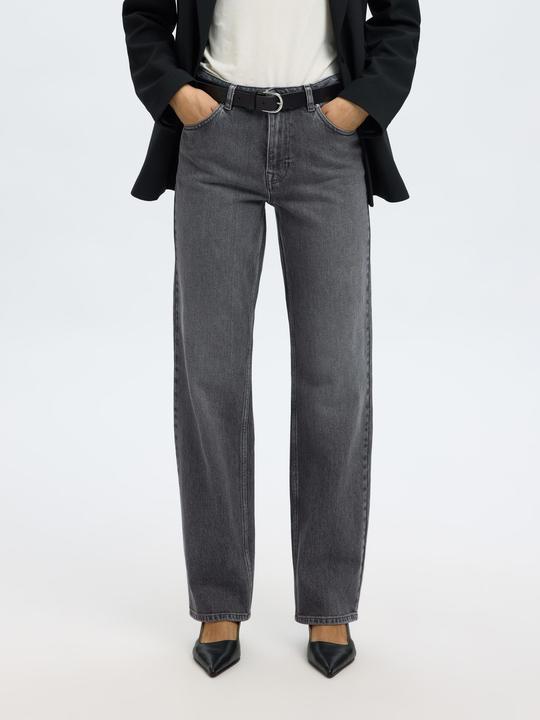 Produktbild Selected Femme Slfstraight Bea-Kori Mw Jeans Noos (W30/L34)