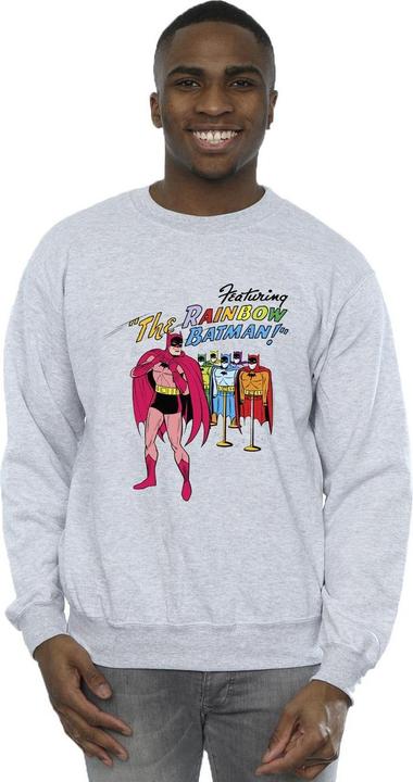 Produktbild Batman Comic Cover Regenbogen Batman Baumwolle Sweatshirt (S)
