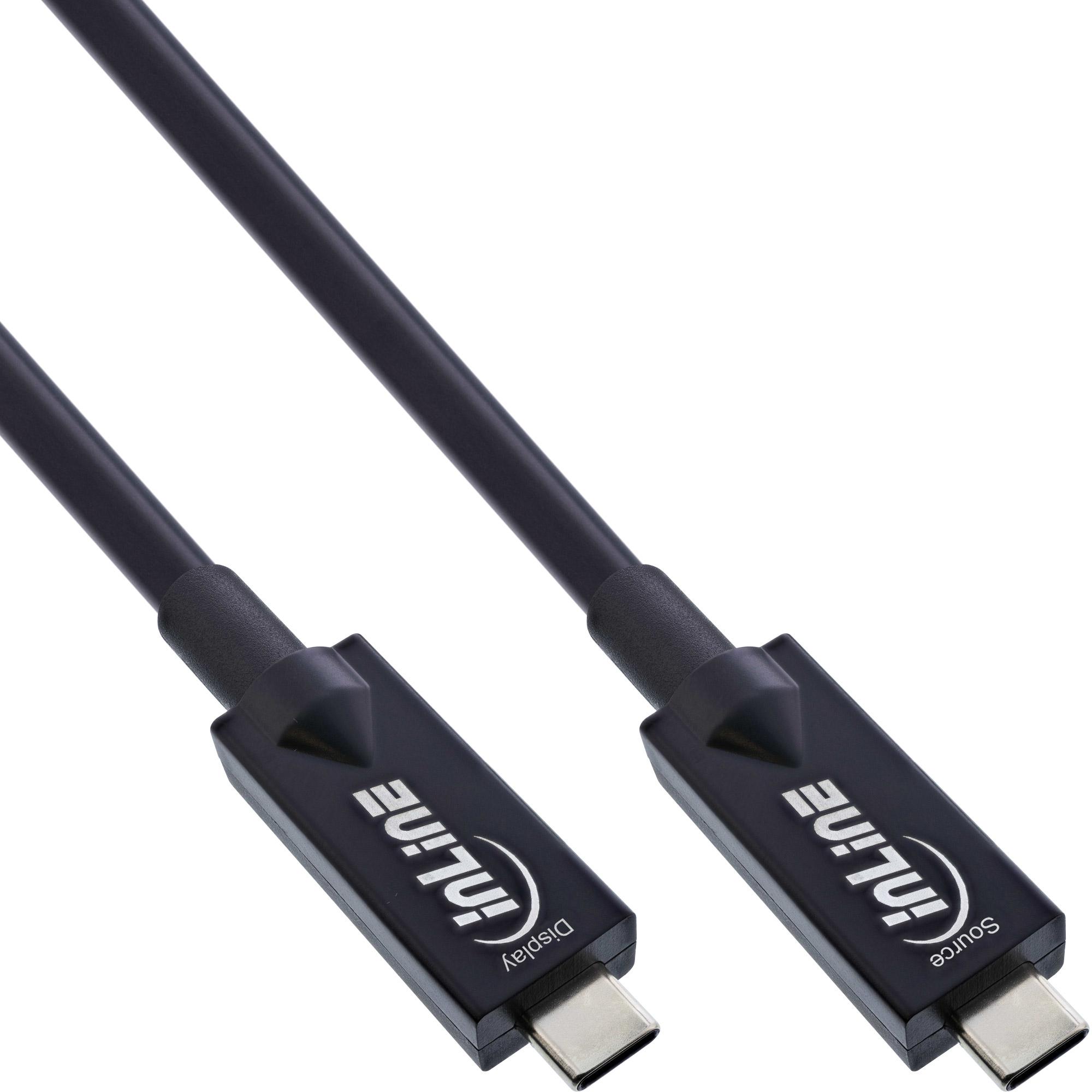 InLine USB 3.2 Gen.2 AOC Kabel (3 m, USB 3.2 Gen 2), USB Kabel