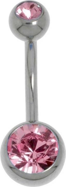 Image du produit Bijouteria Piercing nombril (Cristallin, Titane)