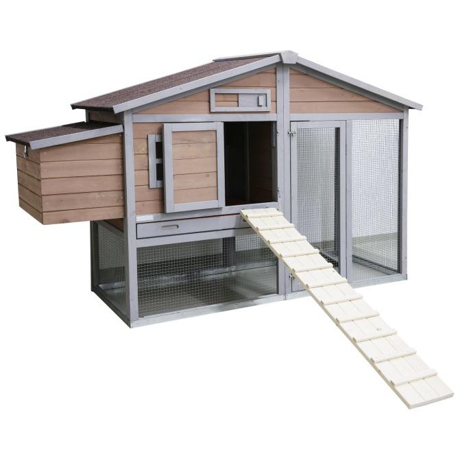 Comparer les prix de Échelle de poulailler en bois Kerbl