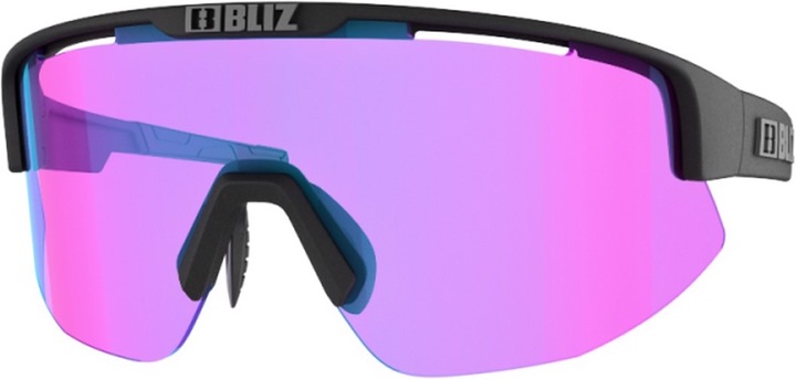 Actual product image Bliz Matrix Small Nano Optics Nordic Light (Black, Begonia w Blue)