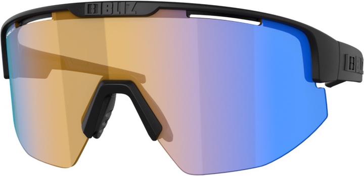 Actual product image Bliz Matrix Small Nano Optics Nordic Light (Matt Black, Coral w blue multi)