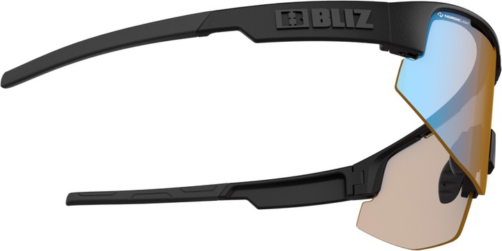 Immagine prodotto Bliz Matrix Small Nano Optics Nordic Light (Nero opaco, Corallo w blu multi)