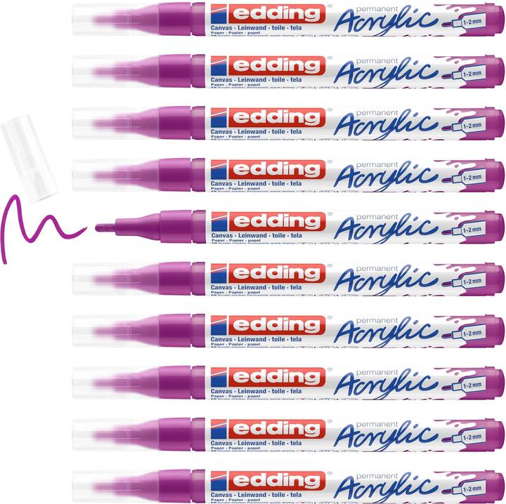 Immagine prodotto Edding Marcatore acrilico 5300 Fine (Bacca, 2 mm, 1 x)