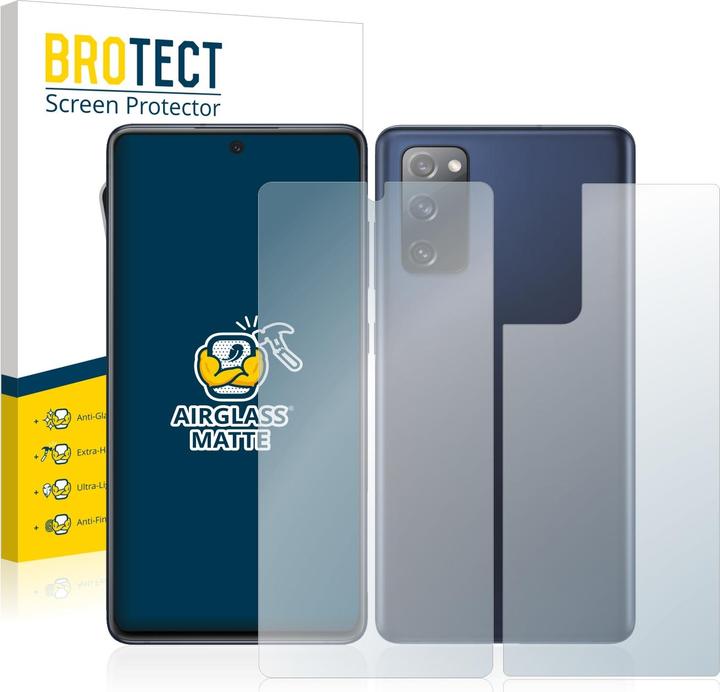 Produktbild BROTECT AirGlass Panzerglasfolie Matt (1 Stück, Samsung Galaxy S20 FE 5G)
