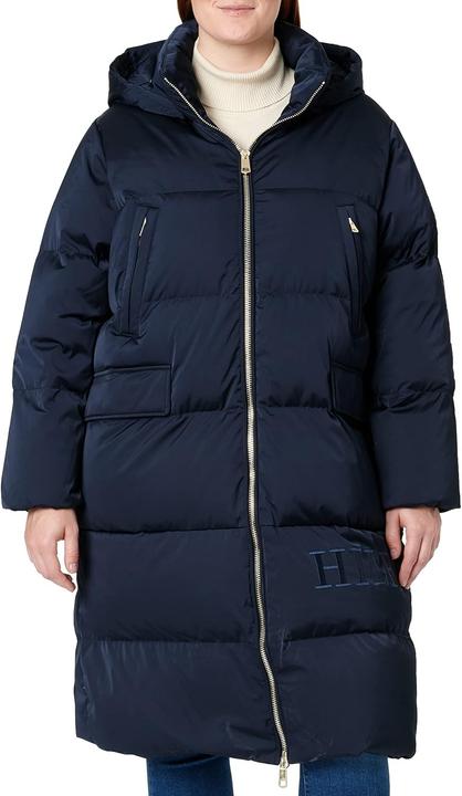 Image du produit Tommy Hilfiger Dons satiné capuchon maxi léger confortable