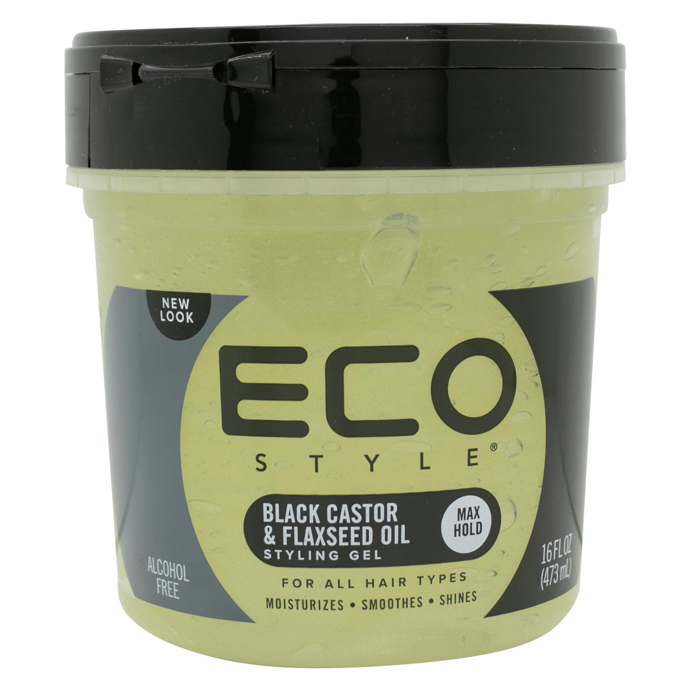 Weleda, Haargel, Eco -style, Stylinggel Met Zwarte Ricinus- En Lijnzaadolie, 1 Stuk (Haargel, 473 ml)