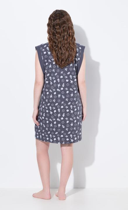 Immagine prodotto Ulla Popken Maglia dal taglio lungo e smanicato con stampa e scollo rotondo (42, 44)