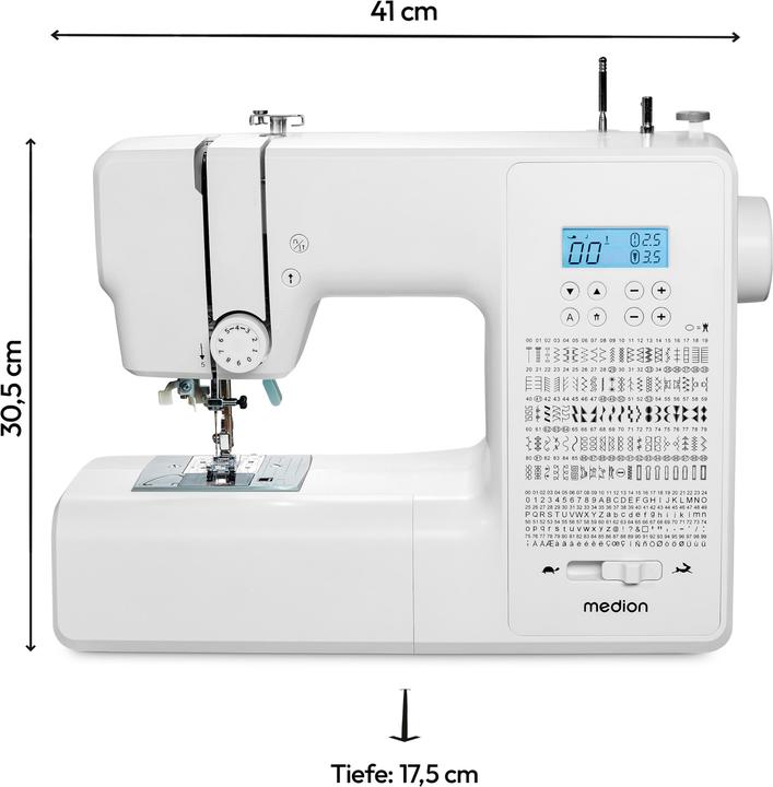 Actual product image Medion Digital sewing machine SD36 (MD11881)