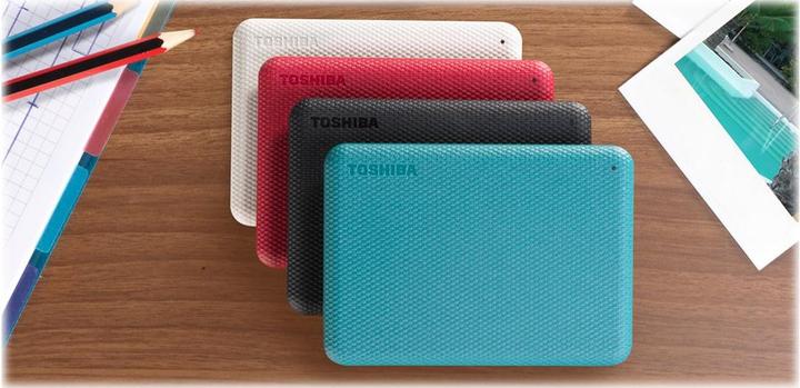 Image du produit Toshiba Canvio Advance HDTCA10EG3AA 1000 Go, 2,5 pouces, USB 3.2 Gen1, vert (1 To)