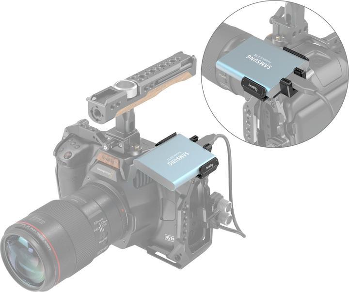 Immagine prodotto SmallRig Supporto SSD T5/T7 per BMPCC 6K pro (Accessori video vari)
