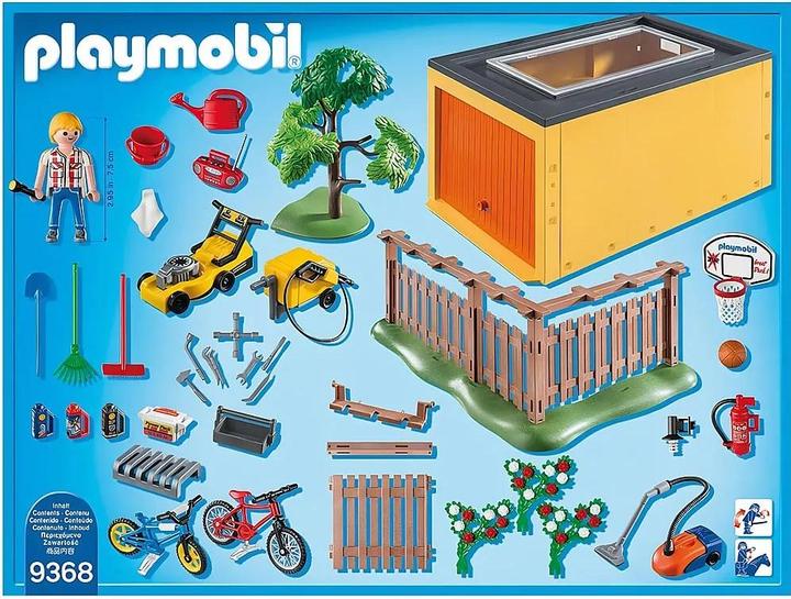 Image du produit Playmobil Set avec City Life 9368 Garage avec emplacement pour vélos (9368, Playmobil City Life)