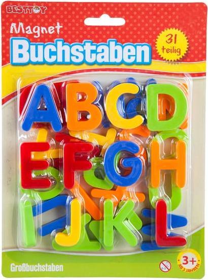 Besttoy Magnetbuchstaben gross - 31-teilig