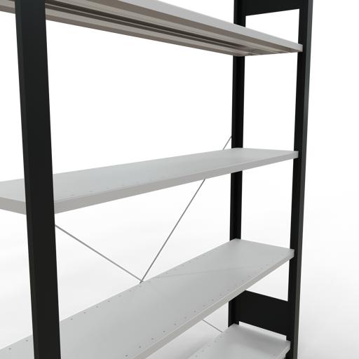 Actual product image Schulte Lagertechnik MULTIplus85 basic rack plug-in system