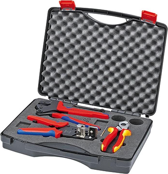 Actual product image Knipex Tool Case for Photovoltaics (3 pieces)