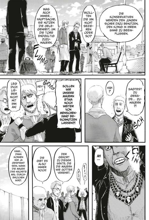 Produktbild Attack on Titan, Band 8 (Deutsch, Hajime Isayama, 2015)