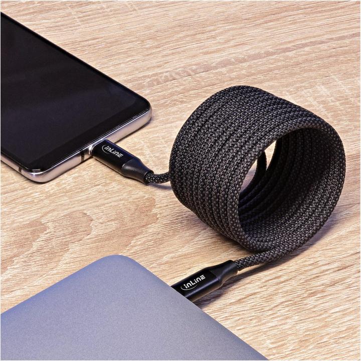 Immagine prodotto InLine Cavo USB-C magnetico (1 m, USB 2.0, 100 W)