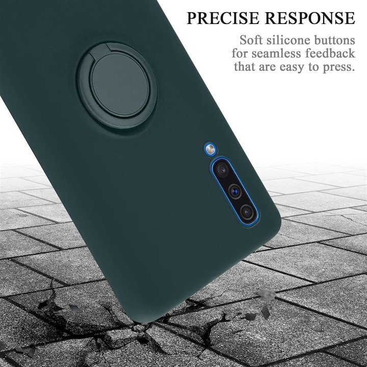 Actual product image Cadorabo Bumper TPU Liquid Ring Silicone Case (Samsung Galaxy A30s, Samsung Galaxy A50s)