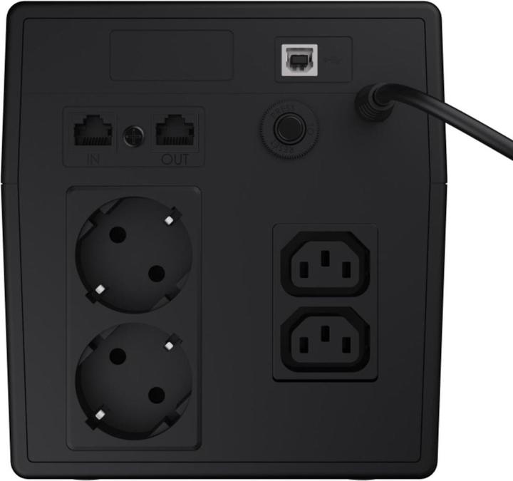 Image du produit GreenCell 1000VA 700WProtection contre les surtensions 230V Black - Onduleur (hors ligne) (1000 VA, 700 W, Standby Onduleur)