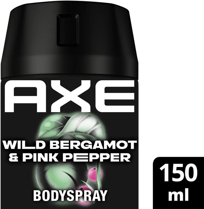 AXE Wilde Verse DEO Bergamot & Roze peper 150ml (Spuit, 150 ml)