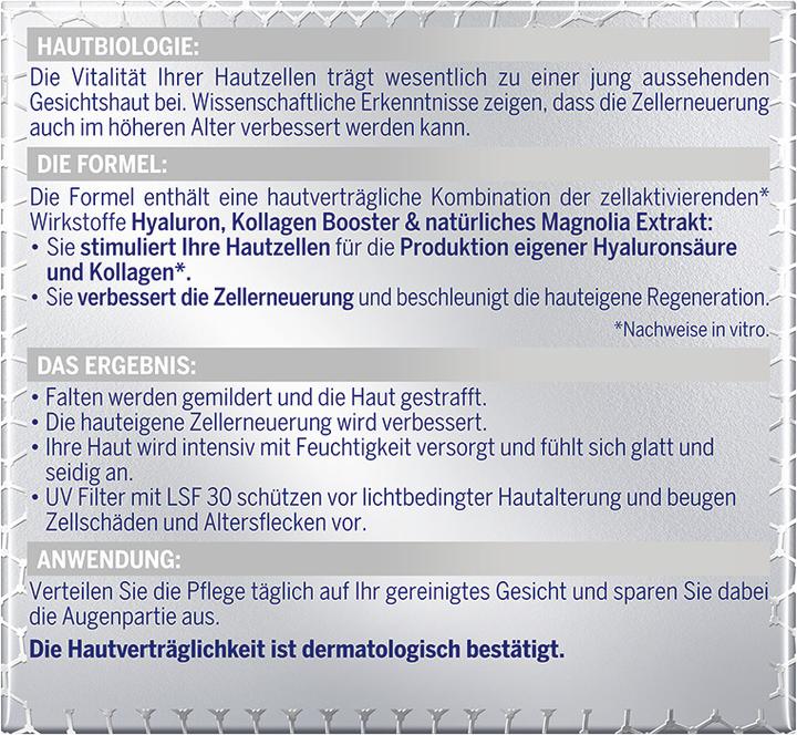 Actual product image NIVEA Hyaluron Cellular Filler (50 ml, Day cream, SPF 30)