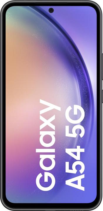 Actual product image Samsung Galaxy A54 5G (256 GB, Awesome Graphite, 6.40", Dual SIM, 5G)