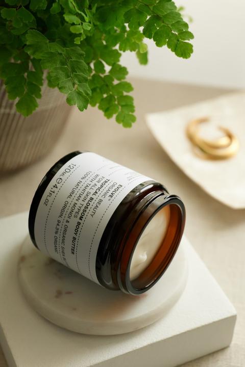 Immagine prodotto Evolve Organic Beauty Burro corpo idratante ai fiori tropicali 120 ml (Lozione corpo, 120 ml)