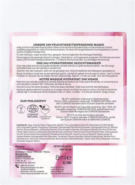 Immagine prodotto Florena Fermented Skincare 24H Hydrating Mask (8 ml)