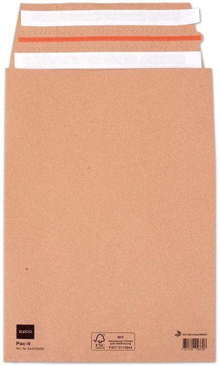 Produktbild Elco Versandbeutel braun Kraft 135gm2 225x335x70mm,100 Stk. (100 Stk.)