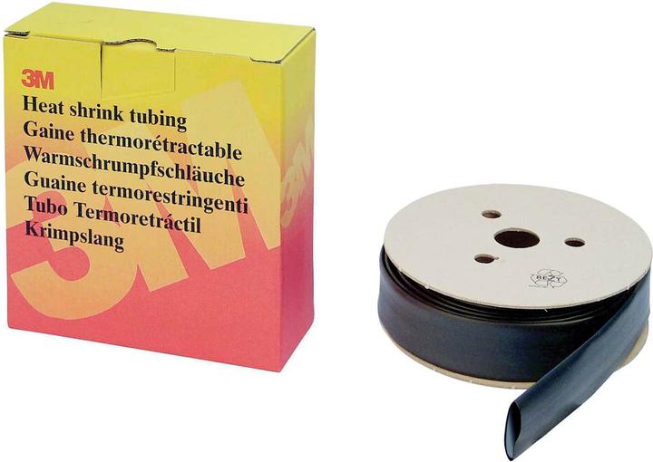 Actual product image 3M Germany Heat shrink tubing roll 12,7/6,4 mm,sw,dw. HSR sw