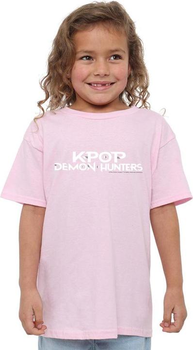Immagine prodotto K-Pop Demon Hunters Maglietta Logo Bambini (140, 146)
