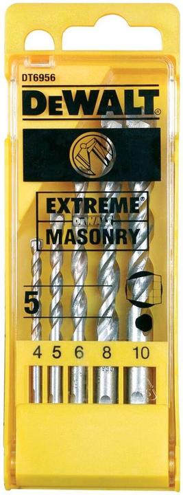 Produktbild DeWalt Concrete drill cylindrical 10 5 6 8 4mm 5pcs. (DT6956QZ) (10 mm)